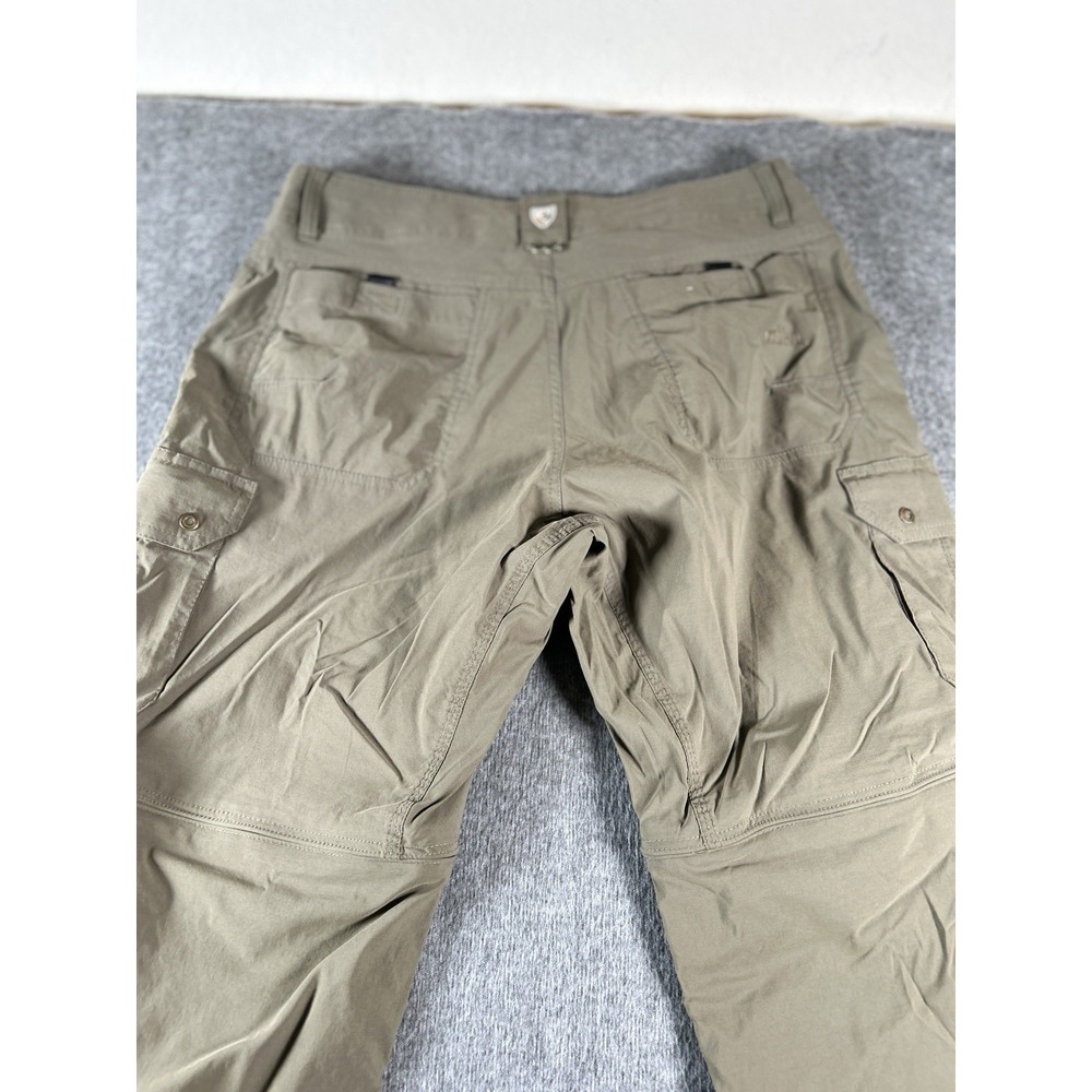 Kuhl Stealth Renegade Pants Mens 34x30 Hiking Cargo Stretch Zip-Off Convertible - Picture 8 of 10